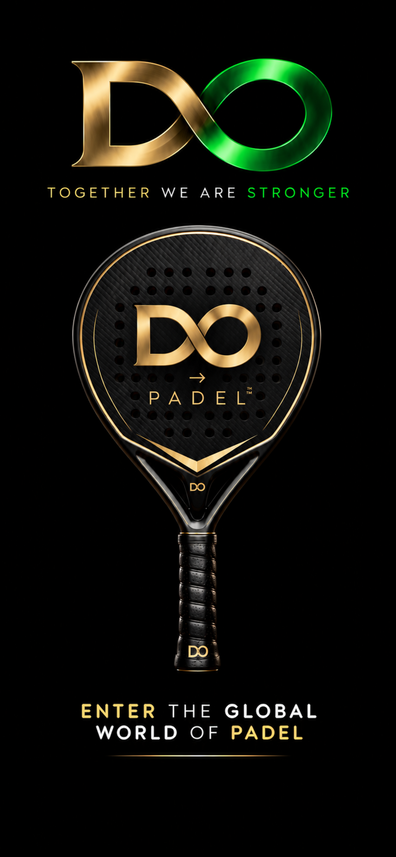 DO&rarr;PADEL&trade; &mdash; Together We Are Stronger. Enter the global world of padel.